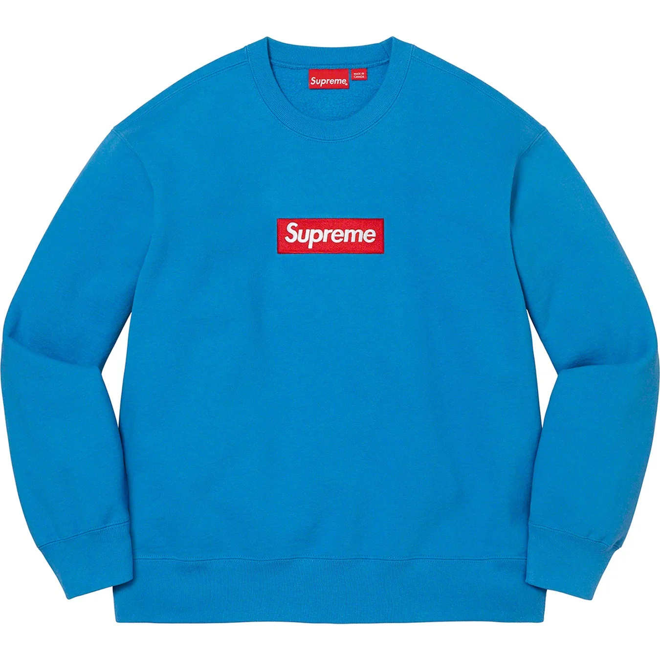 Supreme FW22 Box Logo Crewneck 'Blue'