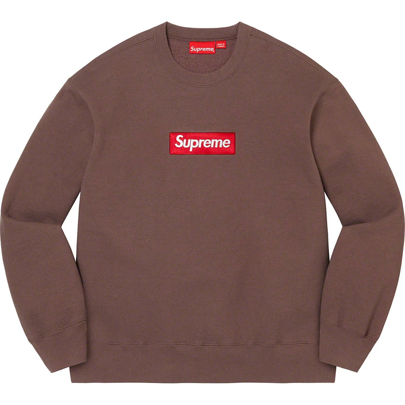 Supreme FW22 Box Logo Crewneck 'Brown'