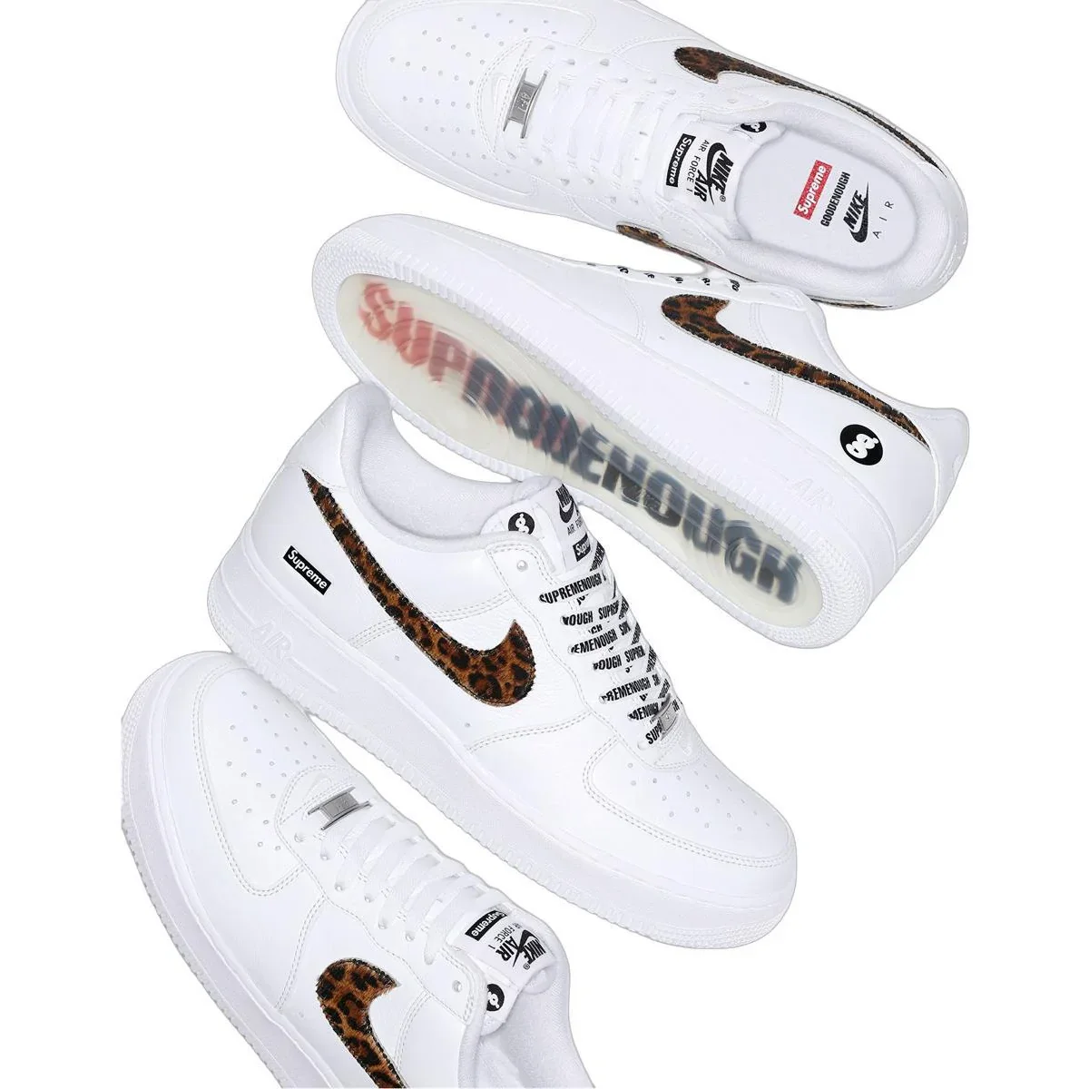 Supreme/Good enought Nike Air Force 1 - Image 3