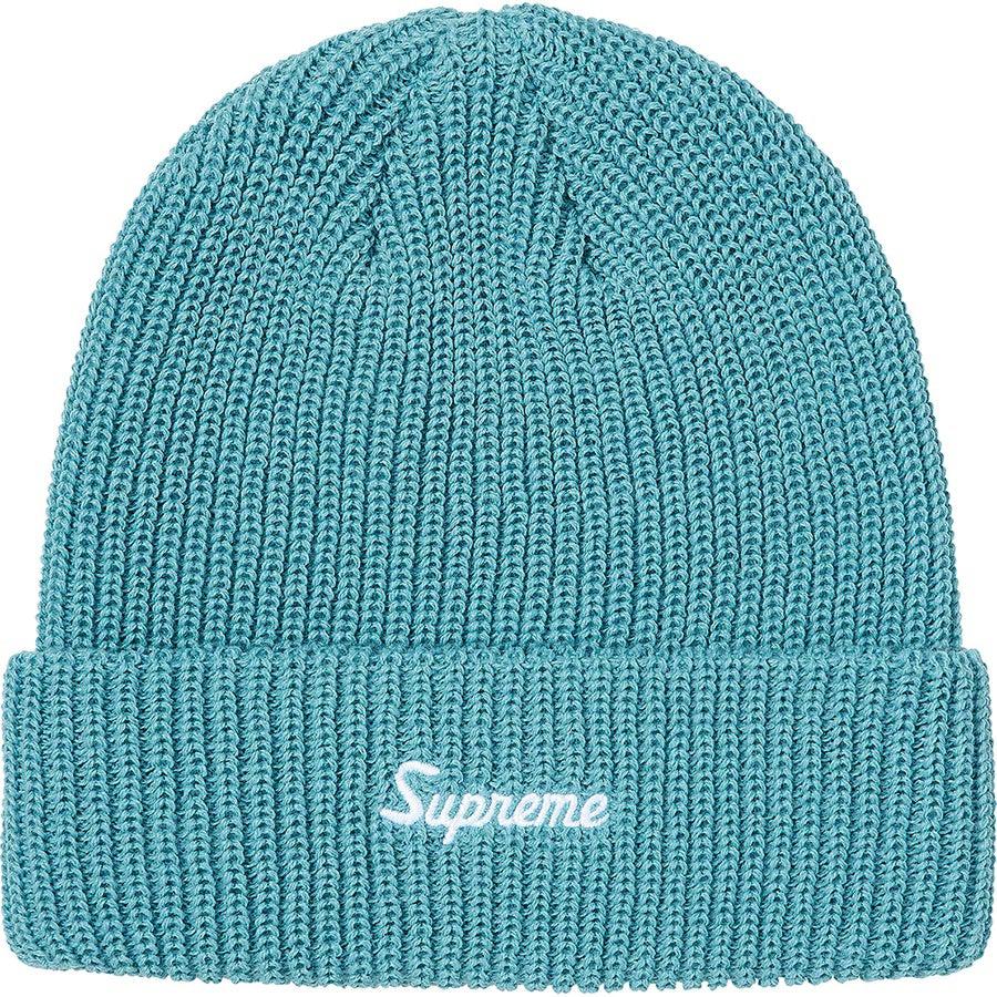 Supreme Loose Gauge Beanie (Aqua)