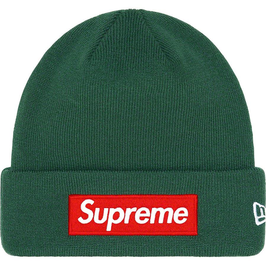 Supreme New Era® Box Logo Beanie (Green)