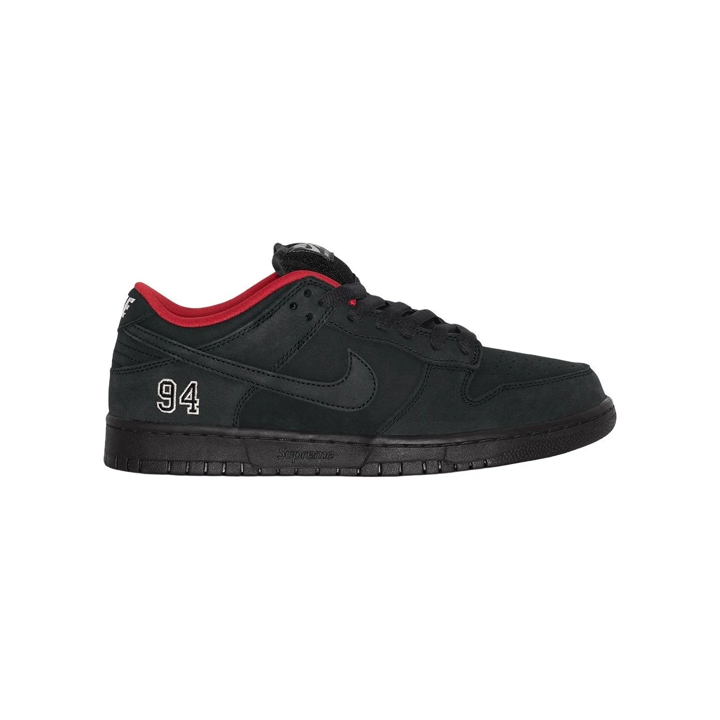 Supreme Nike SB Dunk Low 'Black'