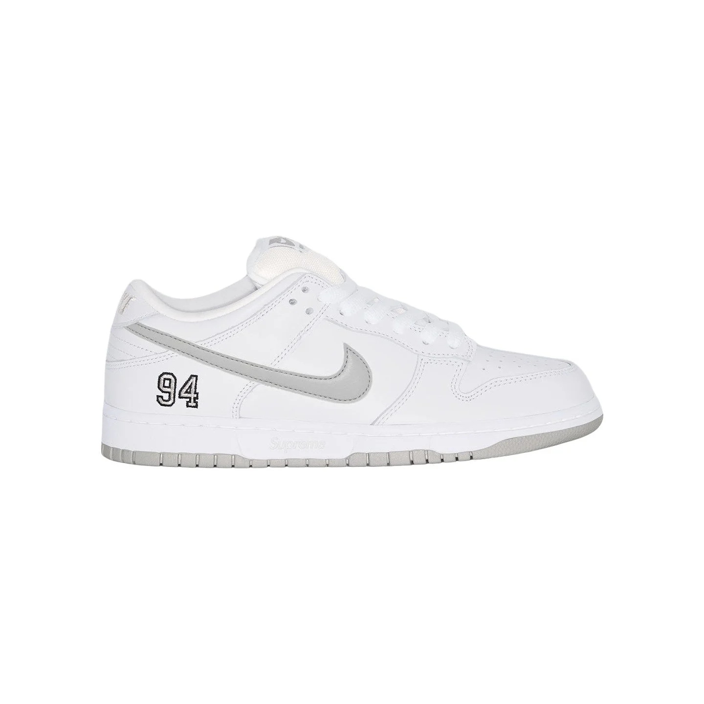Supreme Nike SB Dunk Low 'White'