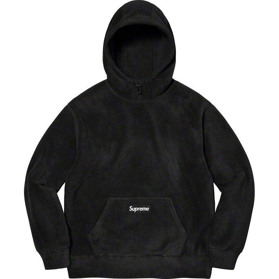 Supreme Polartec® Hooded Sweatshirt (Black)