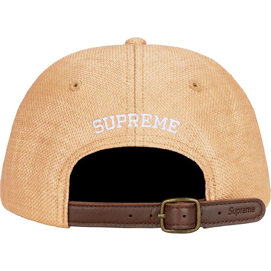 Supreme Raffia S Logo 6-Panel (Natural) - Image 2