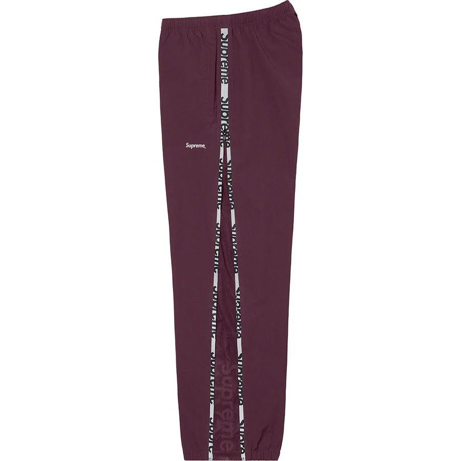Supreme Reflective Zip Track Pant (Purple) - Image 2