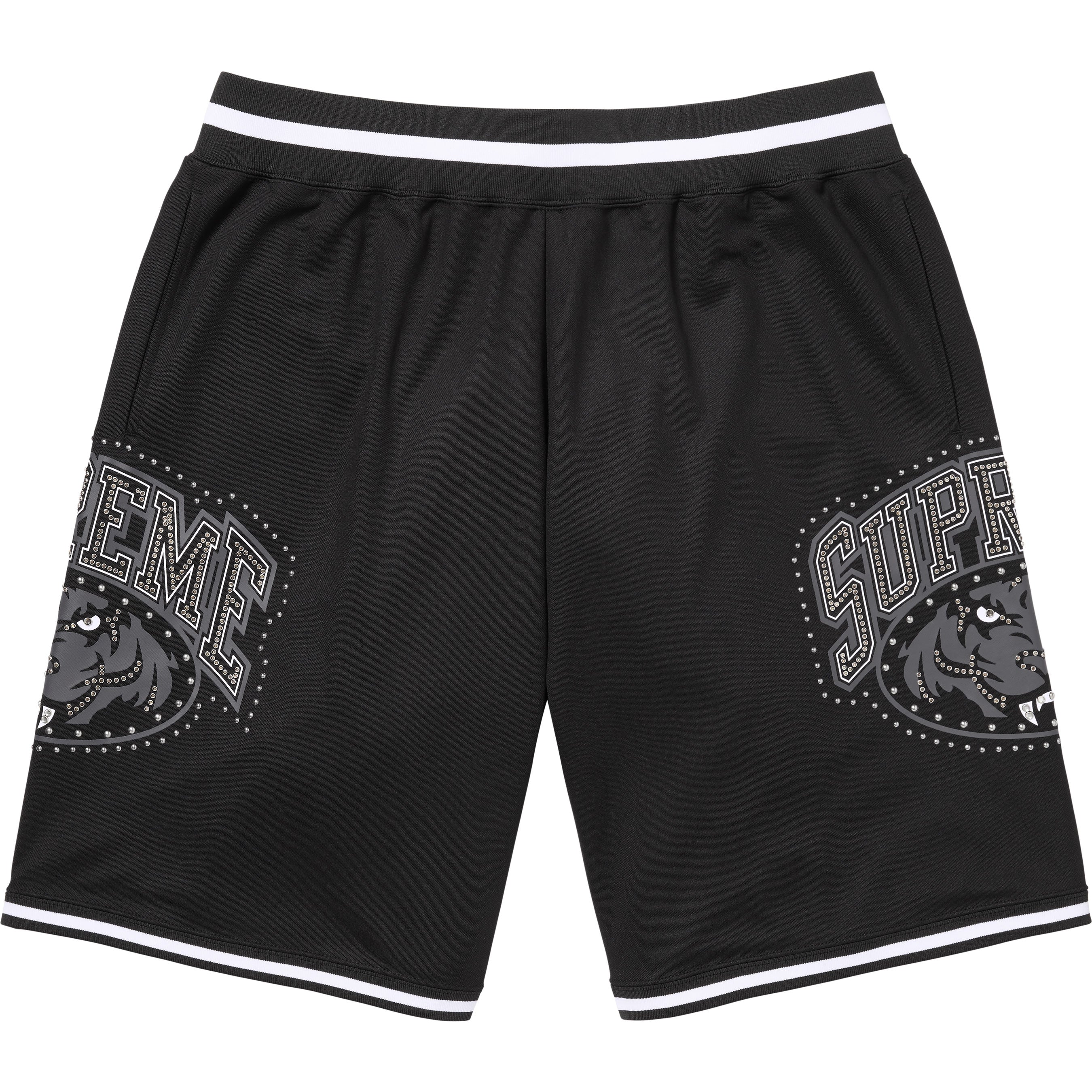 Supreme Studded Basketball Shorts 'Black'