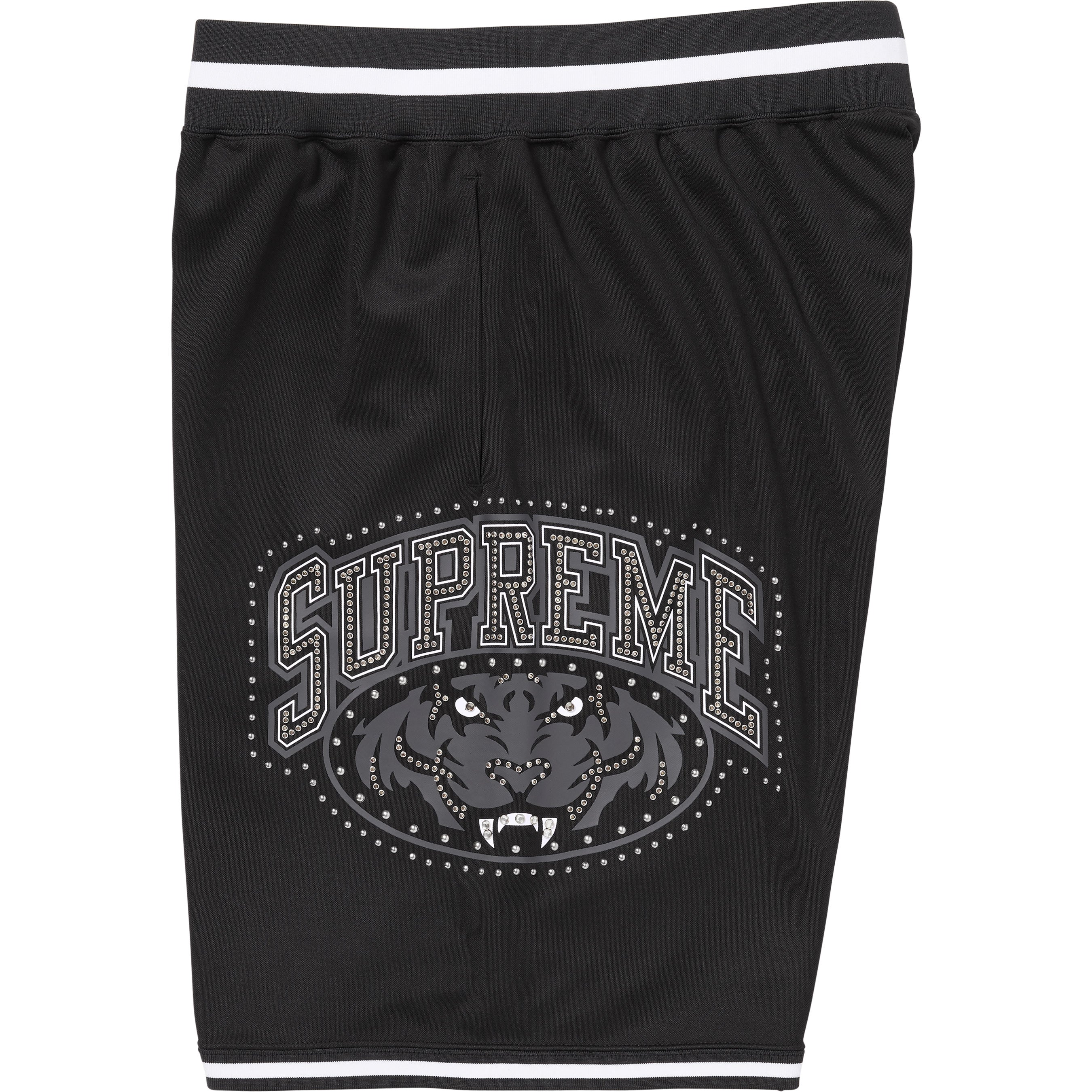 Supreme Studded Basketball Shorts 'Black' - Image 3