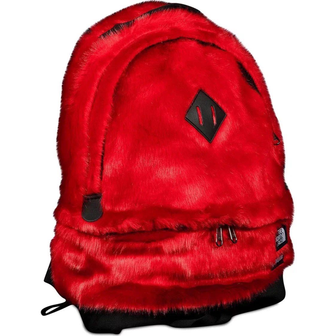 Supreme The North Face Faux Fur Backpack 'Red'