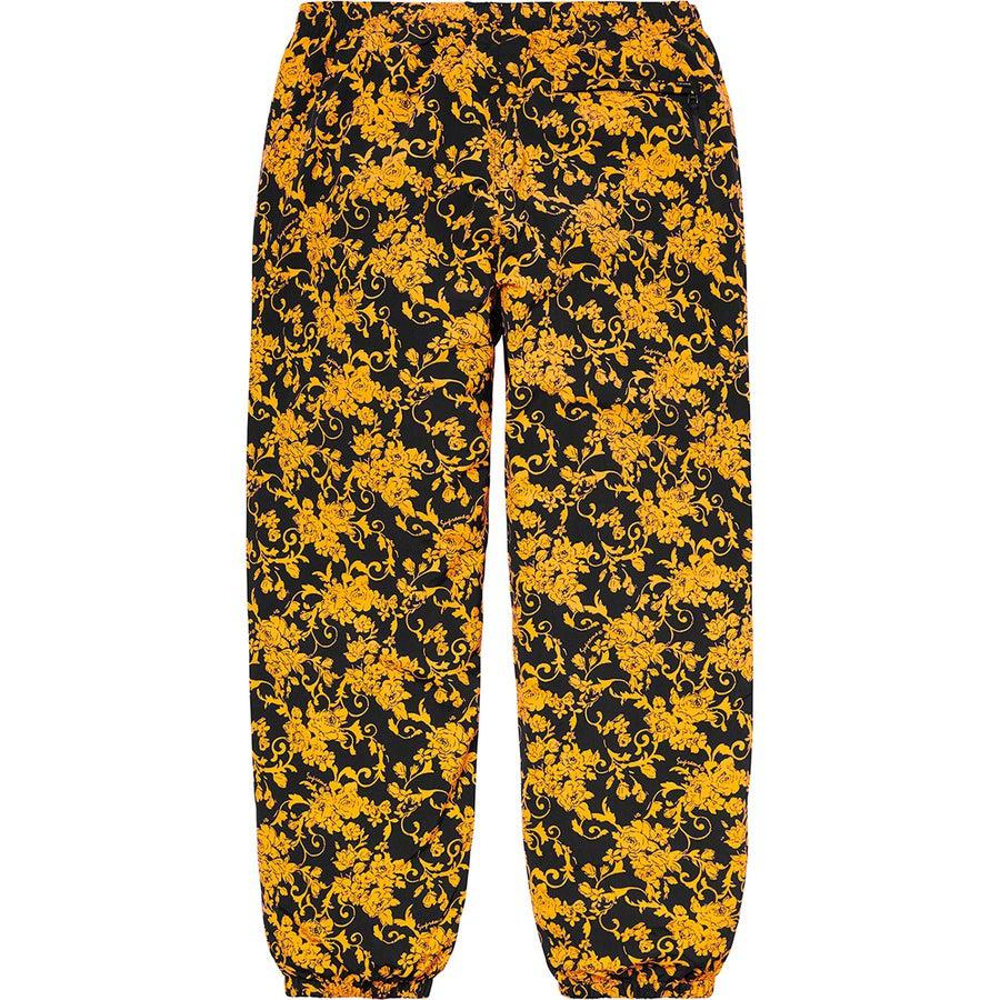 Supreme Warm up Pants (Black Floral) - Image 2