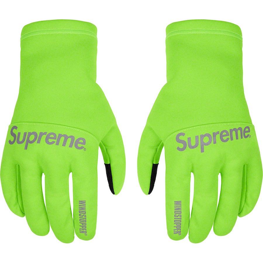 Supreme WINDSTOPPER® Gloves (Bright Green)