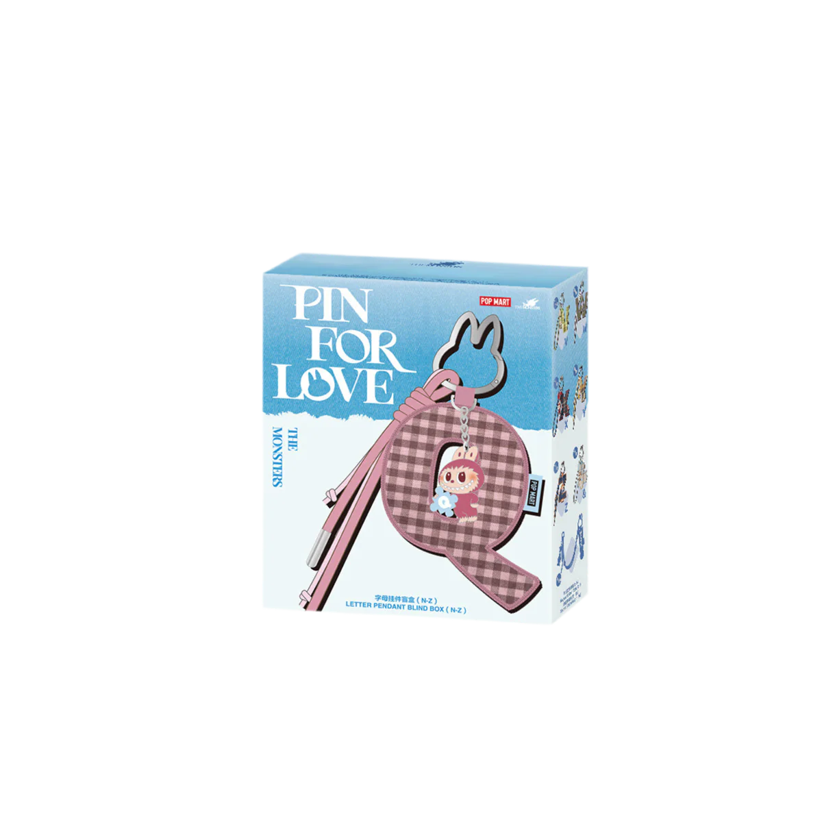 THE MONSTERS Pin for Love Series- Letter Pendant Blind Box (N-Z) x 1