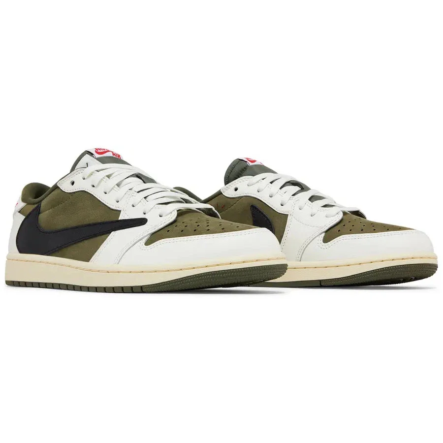 Travis Scott x Air Jordan 1 Low OG SP 'Medium Olive' M - Image 4