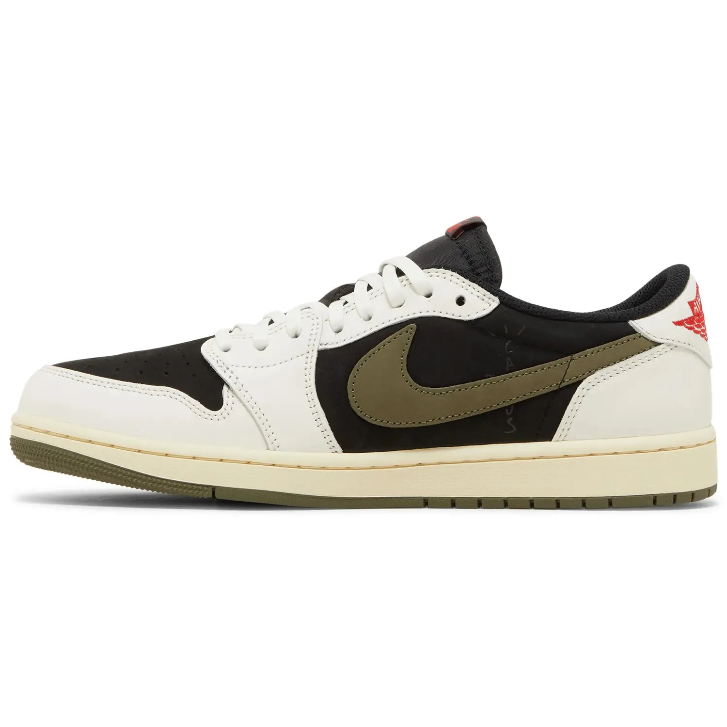 Travis Scott x Wmns Air Jordan 1 Retro Low OG SP 'Olive' - Image 4