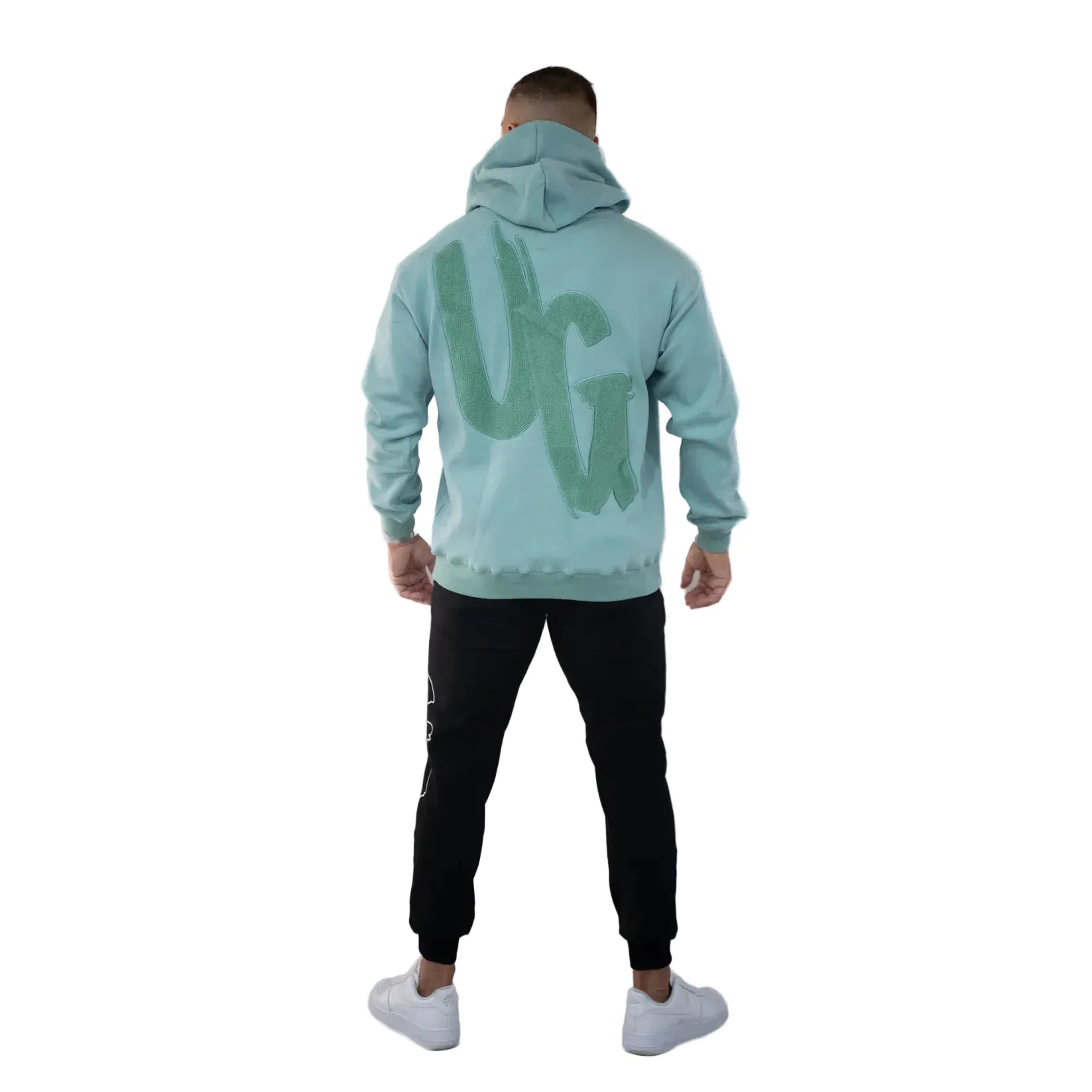 Undrground Moving In Silence Hoodie 'Steel Blue' - Image 2