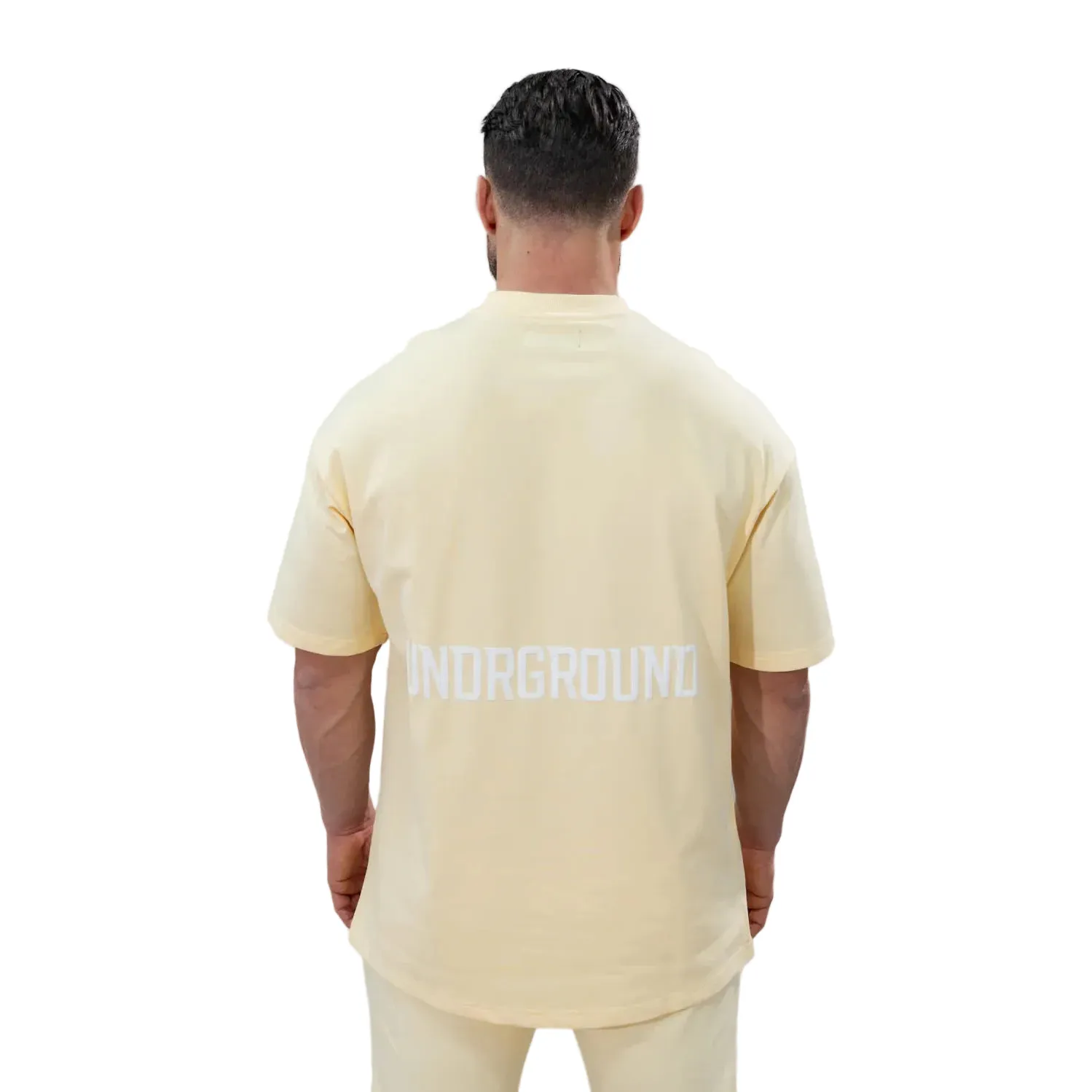 Undrground Relaxed Fit T-Shirt 'Mellow Yellow' - Image 2