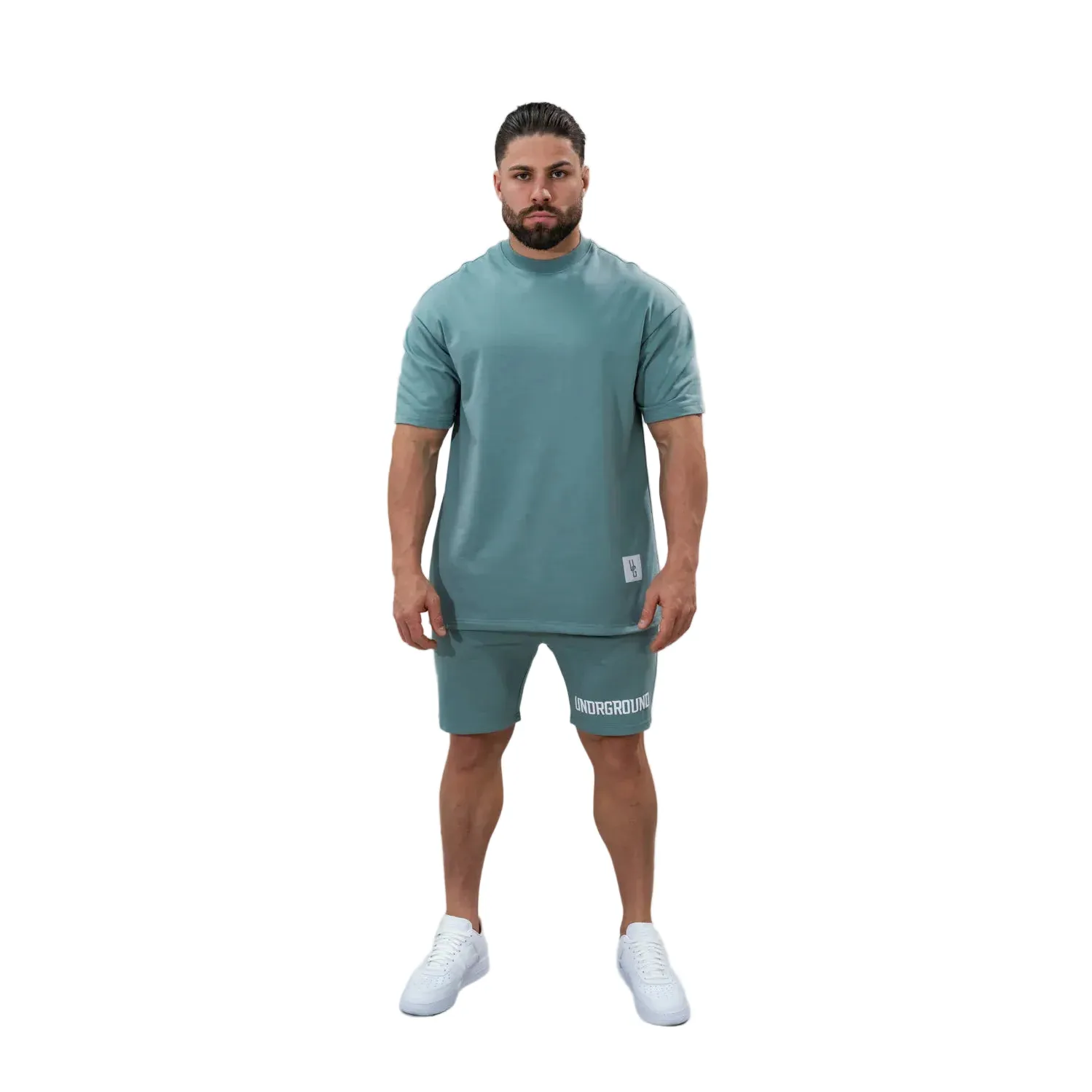 Undrground Relaxed Fit T-Shirt 'Slate Blue'