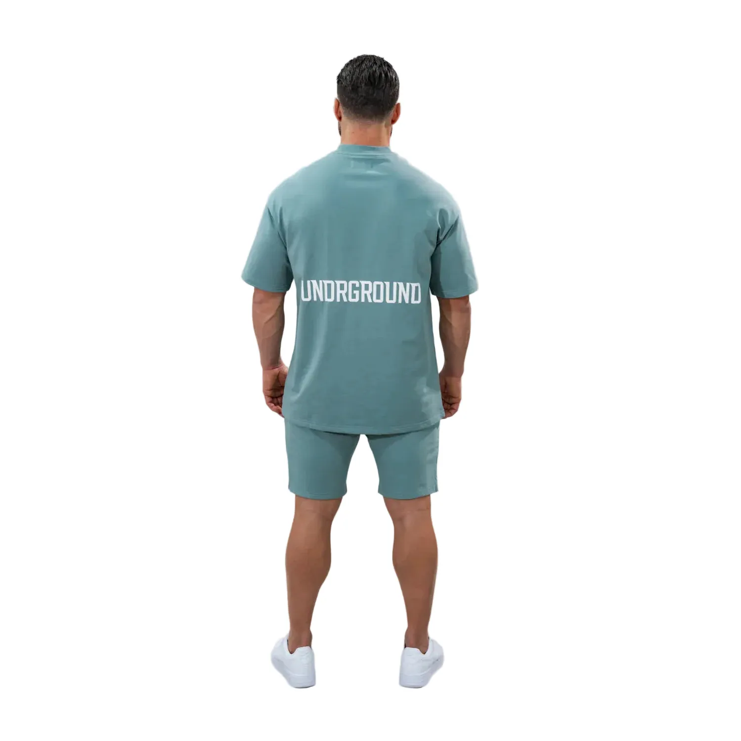 Undrground Relaxed Fit T-Shirt 'Slate Blue' - Image 2