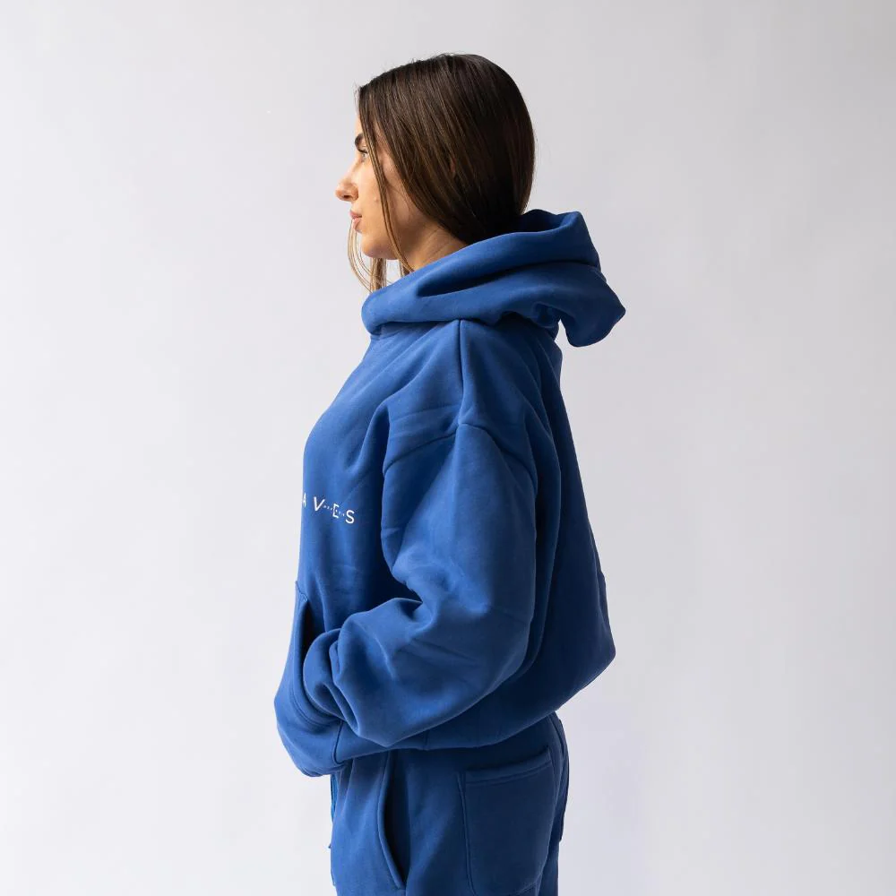 Waves Collection 001 Hoodie (Royal Blue) - Image 4