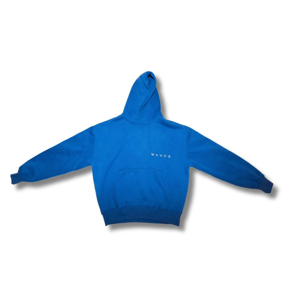 Waves Collection 001 Hoodie (Royal Blue) - Image 7